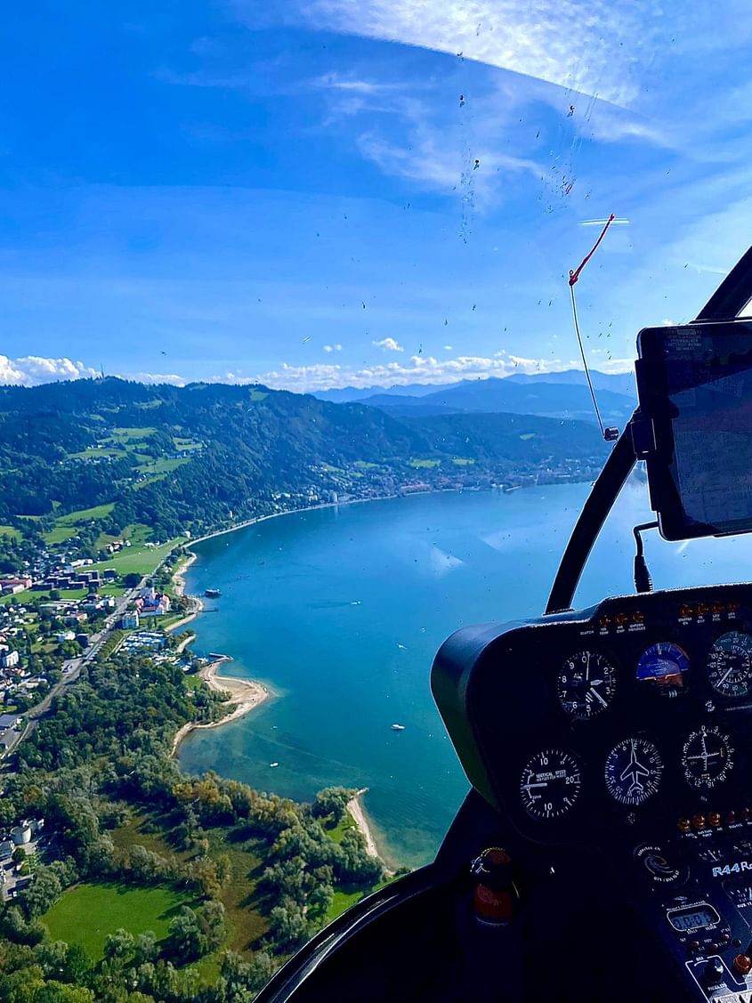 Hubschrauber Rundflug Bodensee- Pfänder- Allgäu