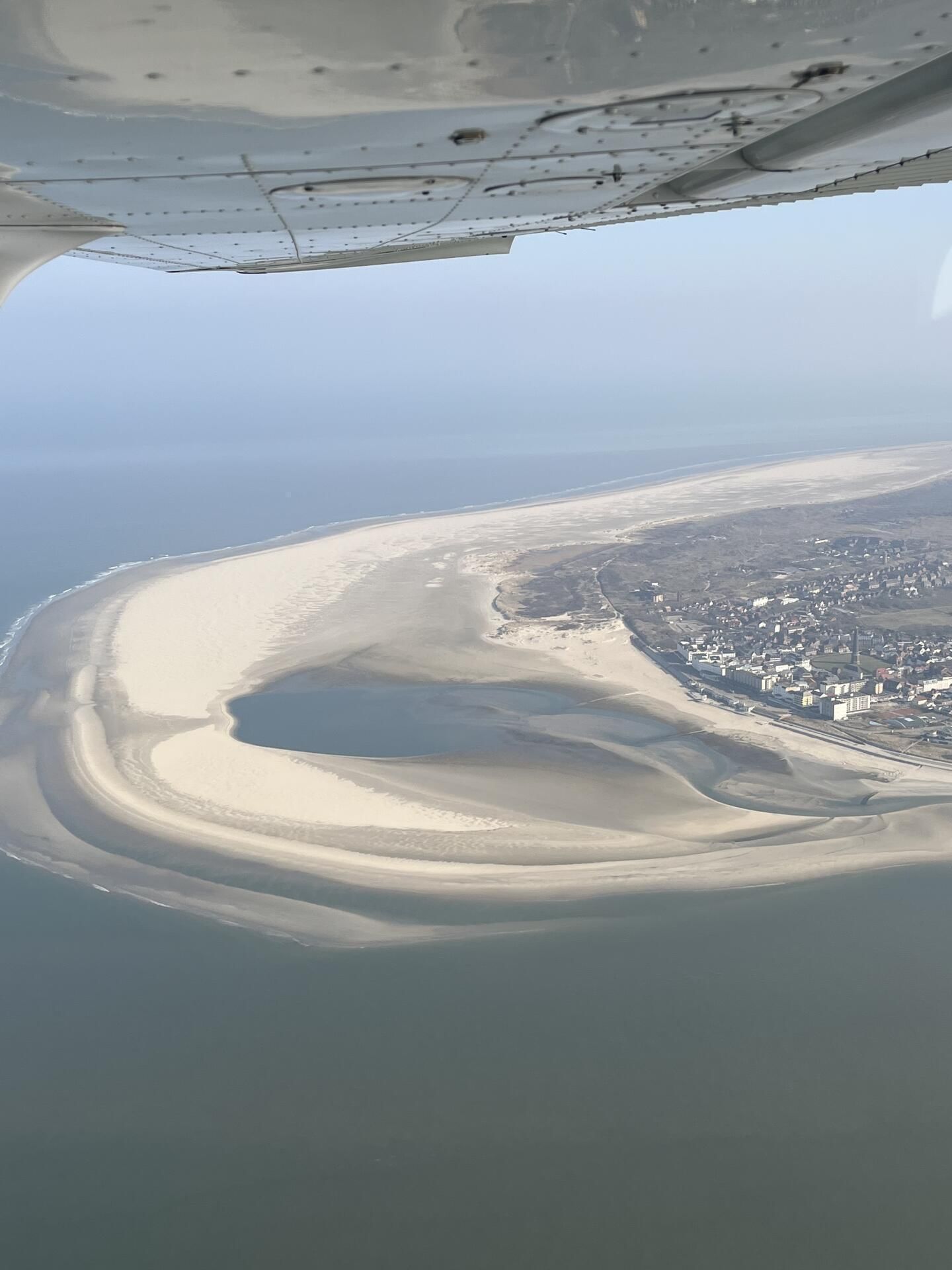 Hautpstrand auf Borkum