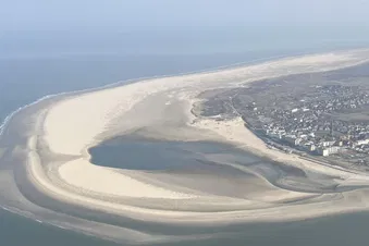 Hautpstrand auf Borkum