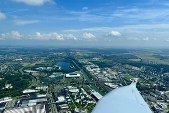 Lokaler Rundflug in der Region um Braunschweig mit Harz Tour
