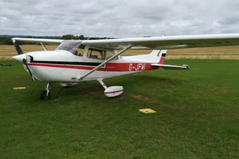 Fowlmere airfield to Felixstowe flight (1hr45)