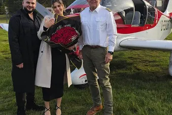 Zur Verlobung oder zum Heiratsantrag fliegen