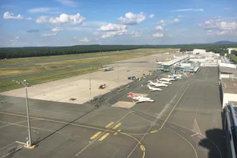 Blick vom Tower EDDN