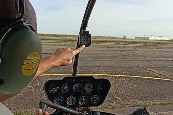 Initiation au pilotage d'un Hélicoptère R 44 – 45 min