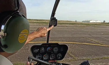 Initiation au pilotage d'un Hélicoptère R 44 – 45 min