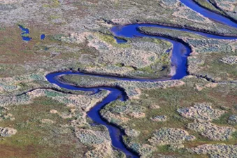 Die Nordsee mäandert