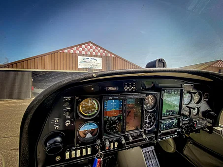 Le cockpit du DA40