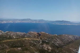 Balade aérienne au départ de La Môle St Tropez