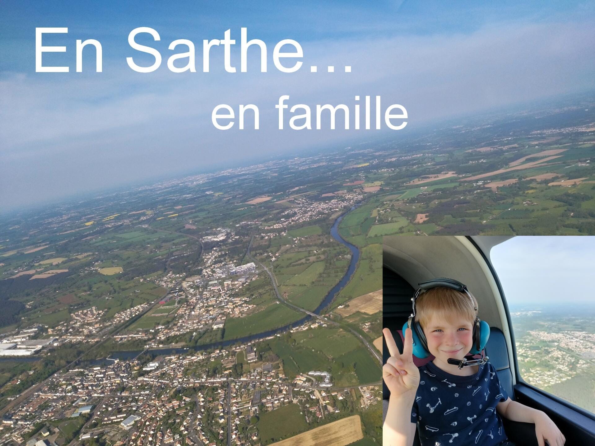 En 2026, survolez l'Ouest de la Sarthe en famille !