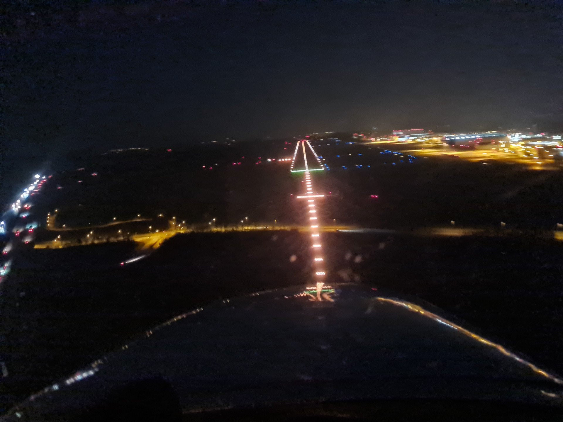 Ggw leider nur optional möglich: Nachtflug nach Dresden