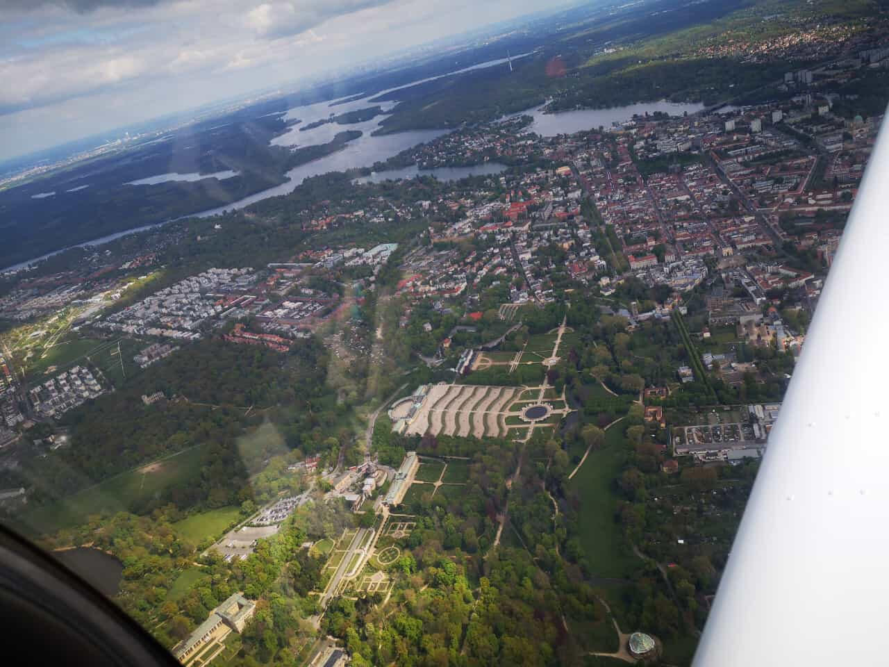 Erlebnisrundflug Potsdam und Berlin