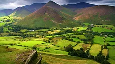 Scenic flight of the Lake District