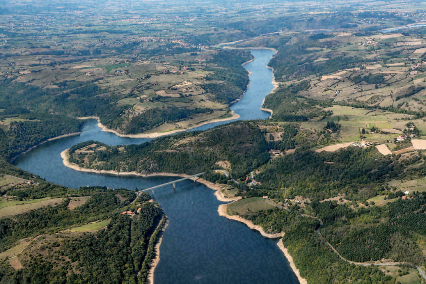 Gorges de la Loire en ULM