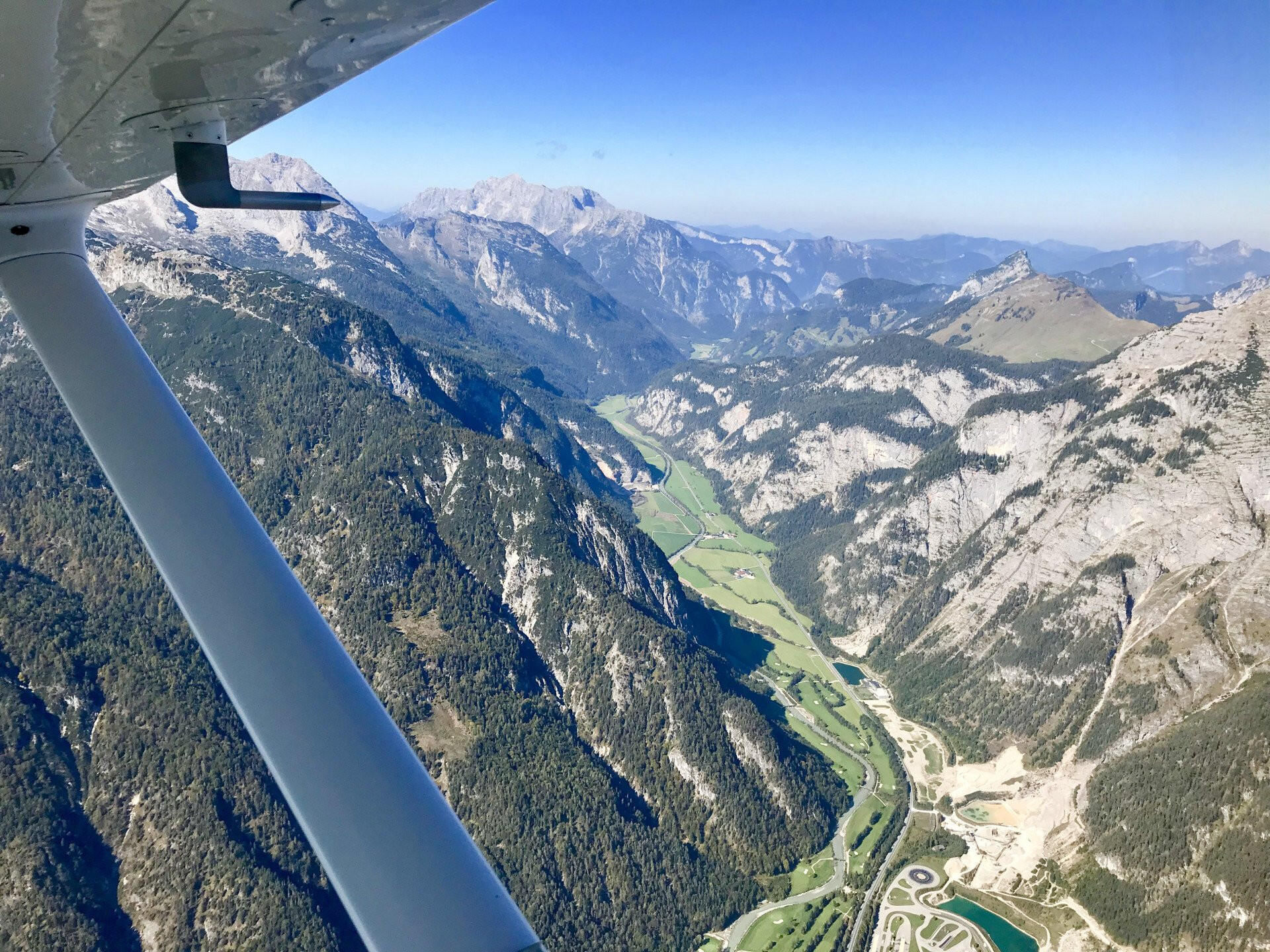 Rundflug über die Berchtesgadener Bergwelt