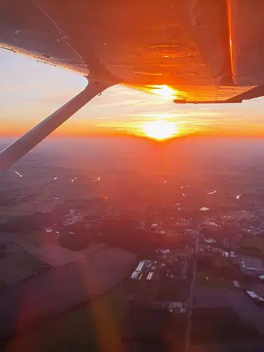 60min & bis 3 Pers: Rundflug über Hannover & Region