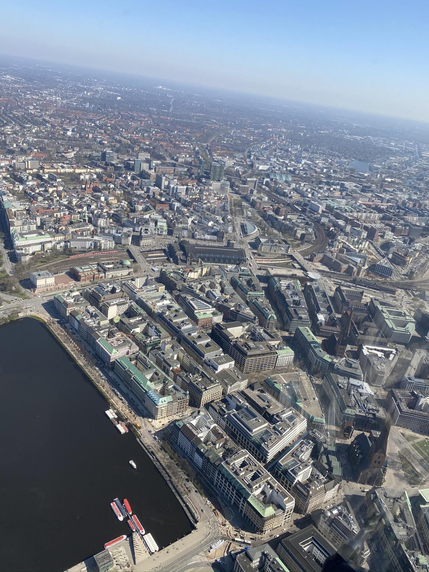 Hamburg aus der Luft