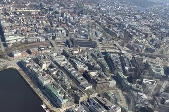 Hamburg aus der Luft