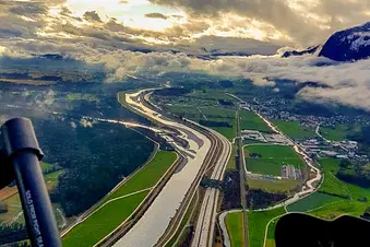 Säntisrundflug im Helikopter - 3 Passagiere (45m)