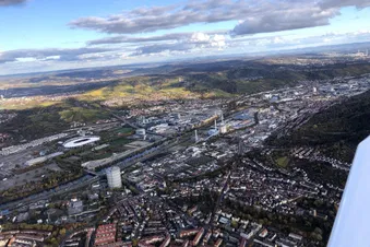 Rundflug mit einer Landung in Donaueschingen oder Leutkirch