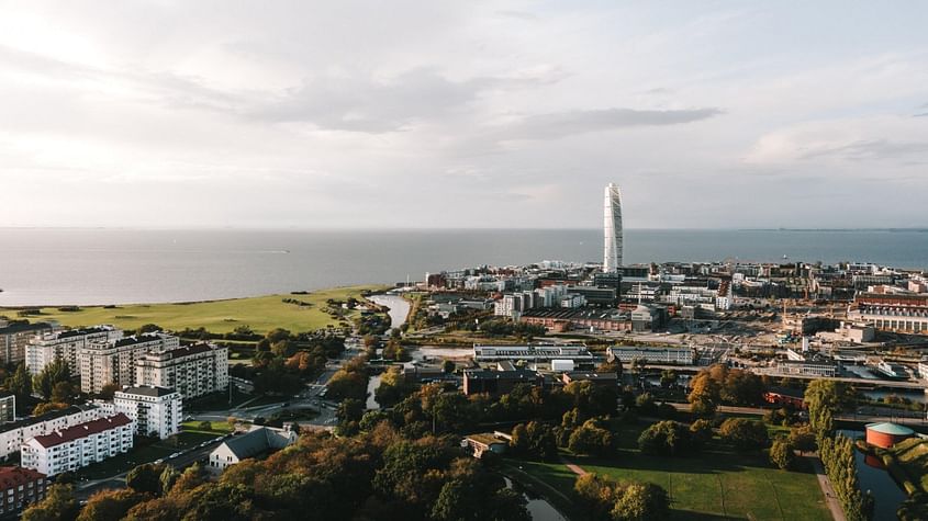 Von Köln (Bonn-Hangelar) nach Malmö (Schweden)