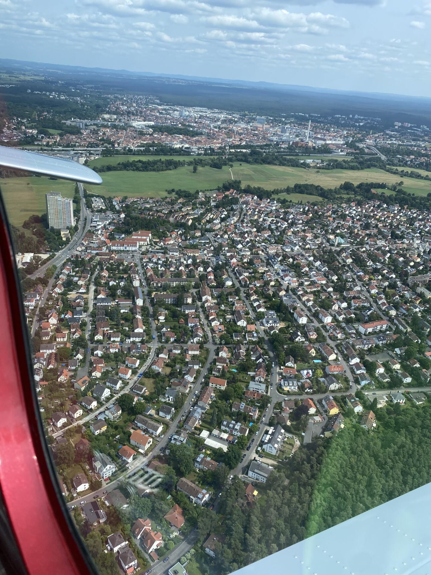 Kurzflug 30 min Nürnberg - Fürth - Erlangen