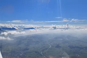 Top Rundflug ins Engadin mit Piz Bernina!