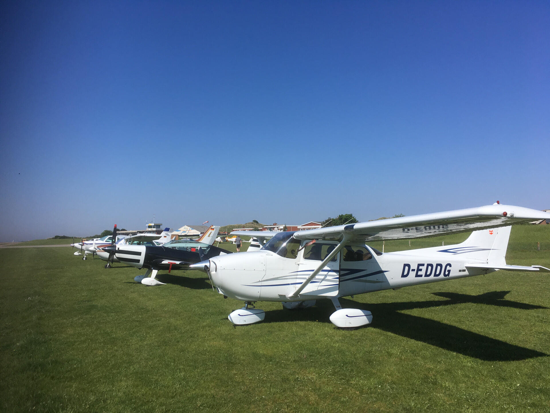 Rundflug um Borkum,  Memmert und Juist