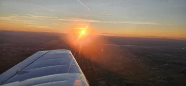 Vol de nuit autour de Valence