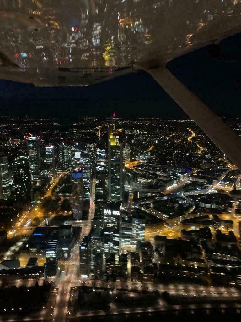 Frankfurt by Night - Hochhäuser