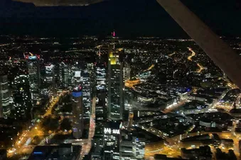 Frankfurt by Night - Hochhäuser