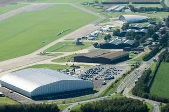 Duxford from above