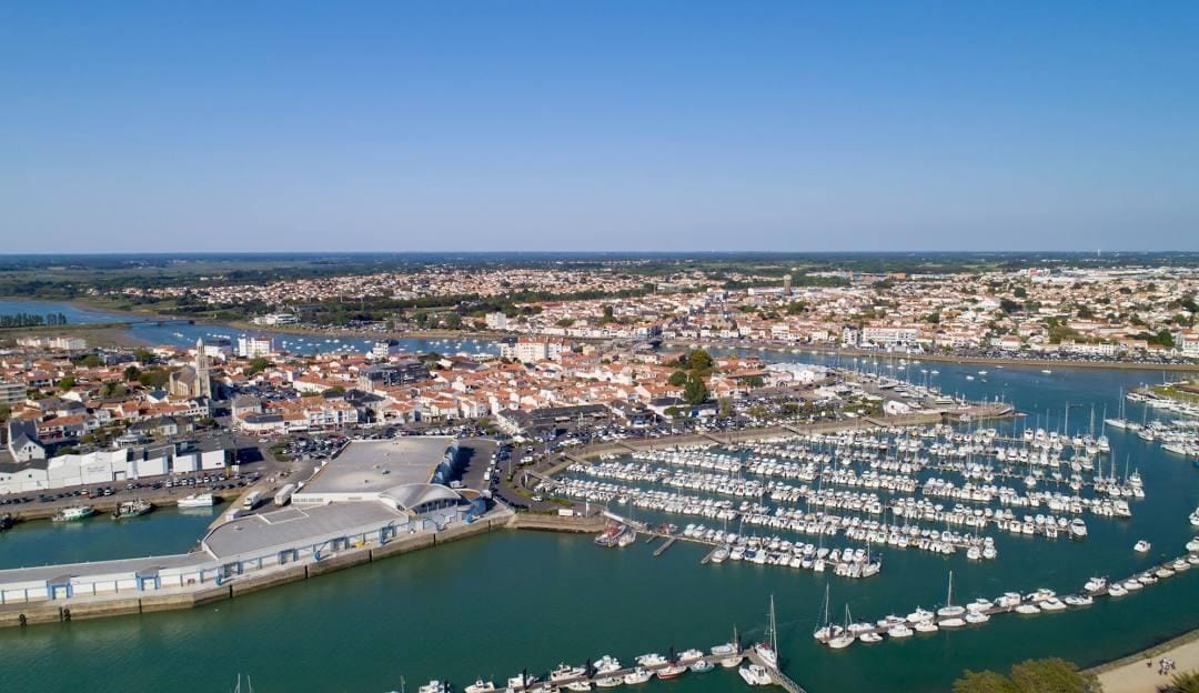 La Côte Vendéenne vue du ciel
