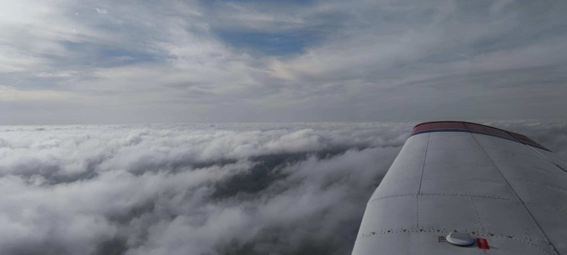 Au calme au dessus des nuages