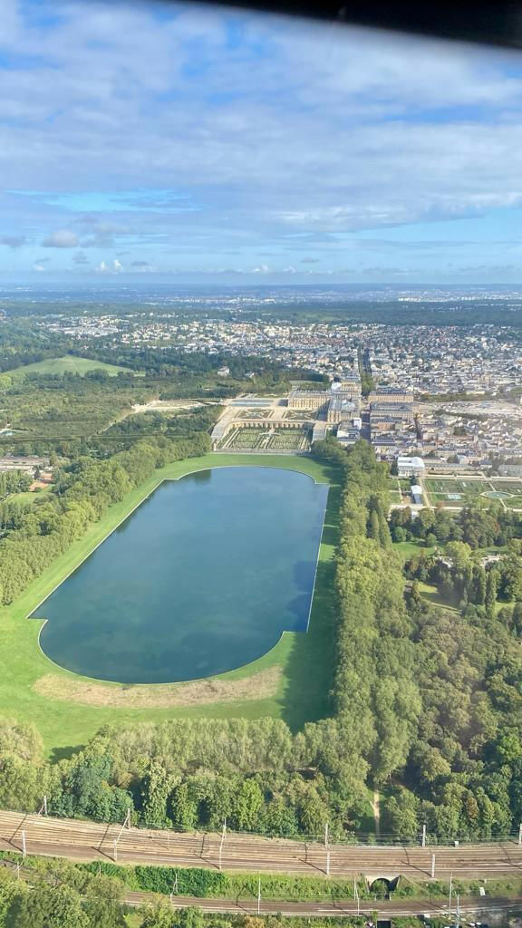 Vue aérienne Versailles