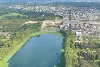 Vue aérienne Versailles