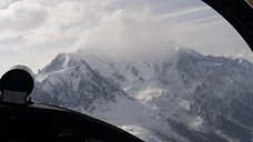 Le Mont Blanc sous le nuage
