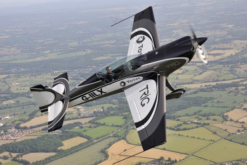 Extra 330 aerobatics flight 20 mins plus brief, near London.