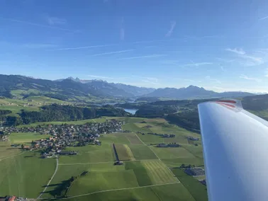 Alpine Escape to Saanen – Scenic Flight the Swiss Alps