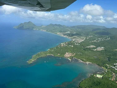 🌴La Martinique depuis les nuages ⛅️
