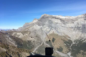 Survol des Alpes Bernoises en hélicoptère