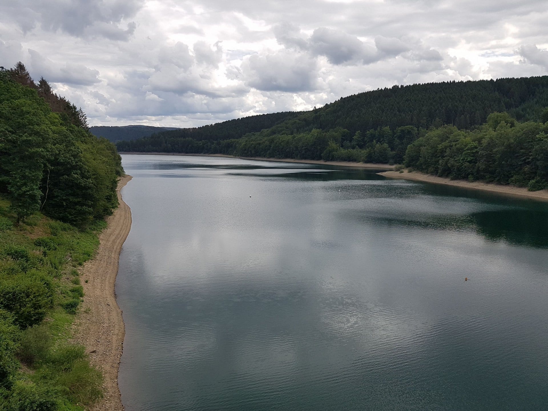 Ab ins bergische -Dhünntalsperre & Eisenbahnbrücke Müngster