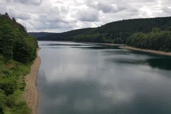 Ab ins bergische -Dhünntalsperre & Eisenbahnbrücke Müngster