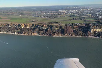 Vue du terrain du Havre