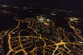 Kulturhaupstadt Nacht - über Chemnitz in den Sonnenuntergang