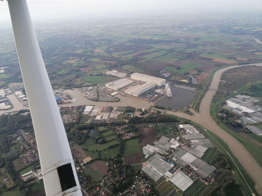 Rundflug Telgte - Münster - Emsland - Telgte