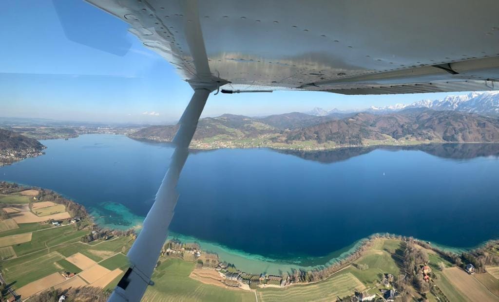 Rundflug Sightseeing Salzkammergut, Seengebiet, Voralpen