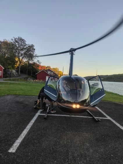 Landing at Oskarsborg