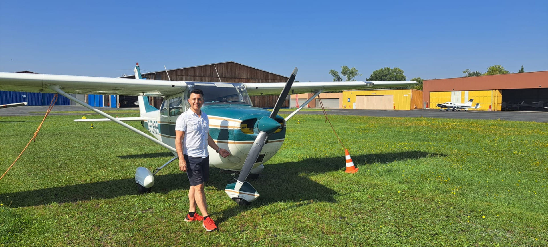 Rundflug Egelsbach - Mannheim - Heidelberg - Egelsbach