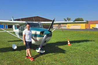 Rundflug Egelsbach - Mannheim - Heidelberg - Egelsbach