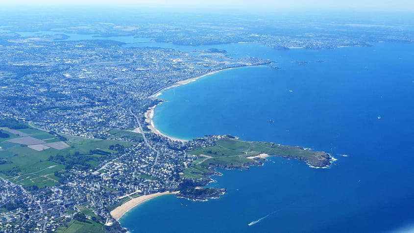 Balade aérienne du Cap Fréhel au Mont-Saint-Michel